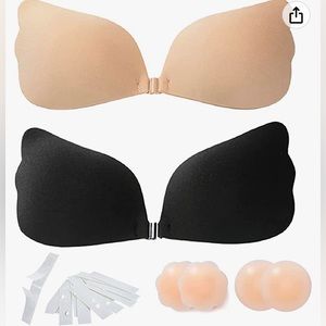 NWOT Push up Backless Strapless Bra，SIZE B cup